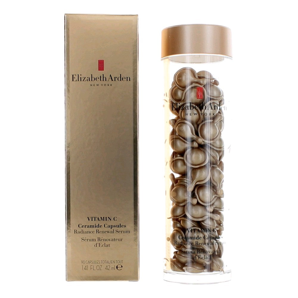 Vitamin C Ceramide Radiance Renewal Serum by Elizabeth Arden, 90 Capsules women - Pertinacia Perfume