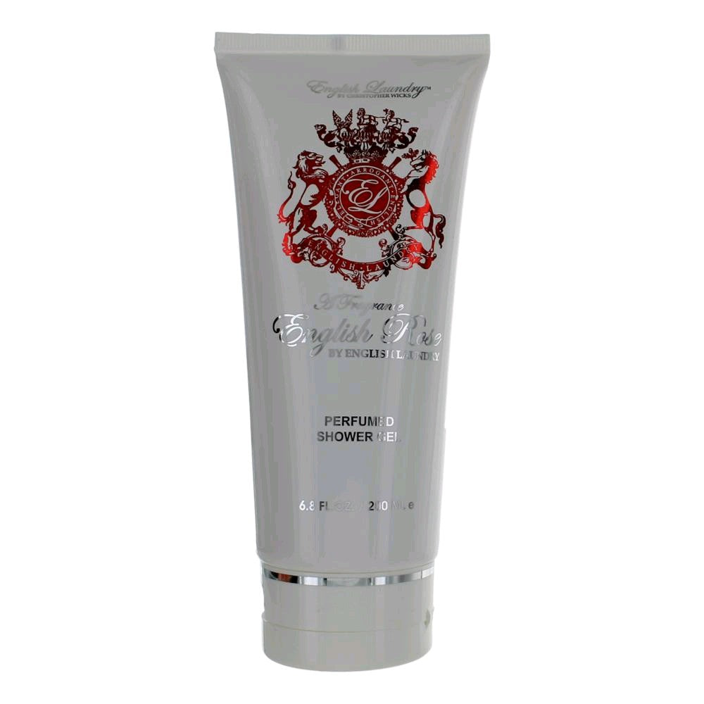 English Rose by English Laundry, 6.8 oz Perfumed Shower Gel for Women - Pertinacia Perfume