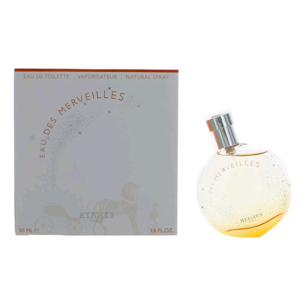Eau Des Merveilles by Hermes, 1.6 oz EDT Spray for Women - Pertinacia Perfume