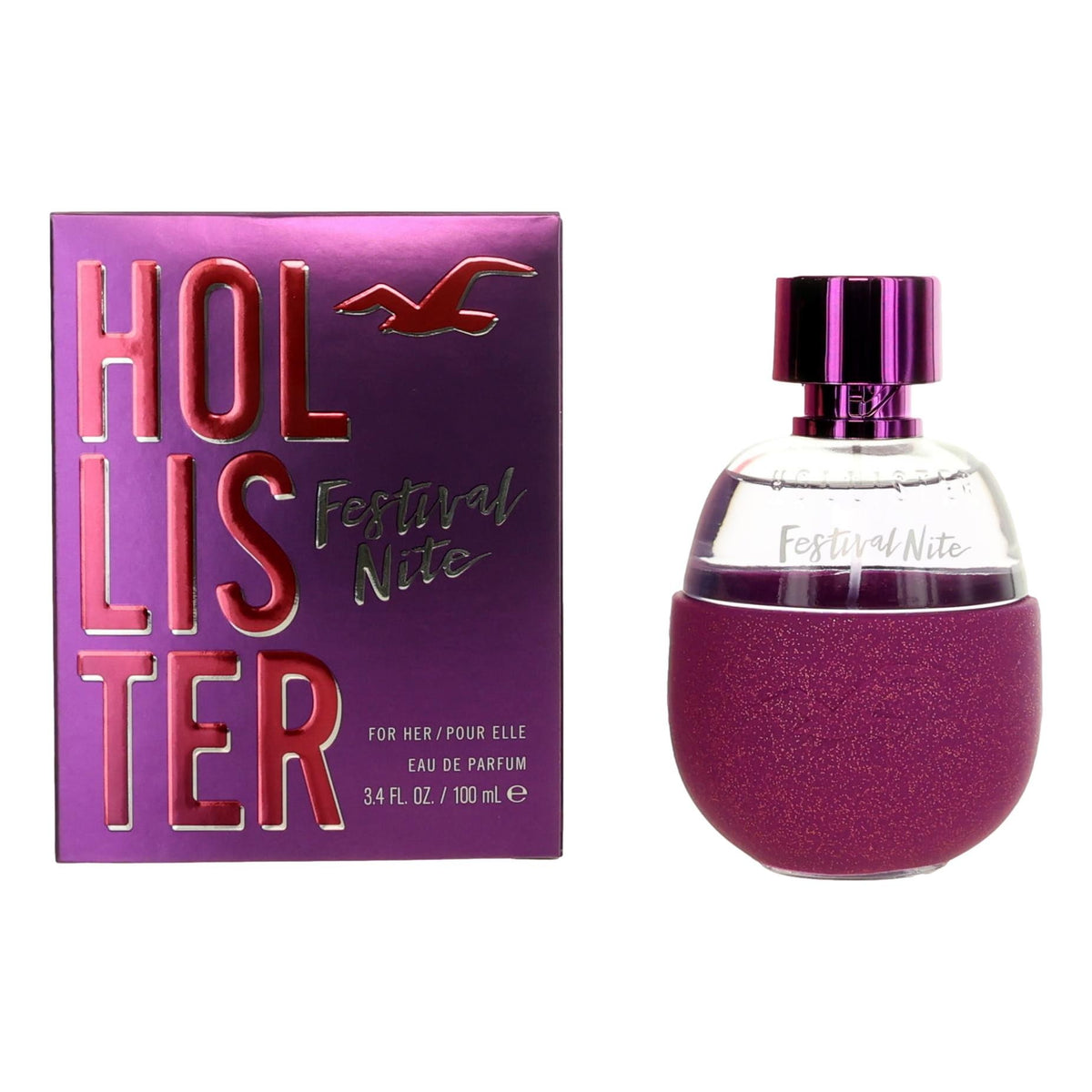 Festival Nite by Hollister, 3.4 oz EDP Spray for Women - Pertinacia Perfume