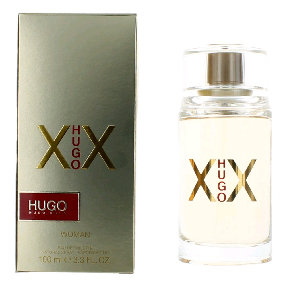Hugo XX by Hugo Boss, 3.3 oz EDT Spray for Women - Pertinacia Perfume