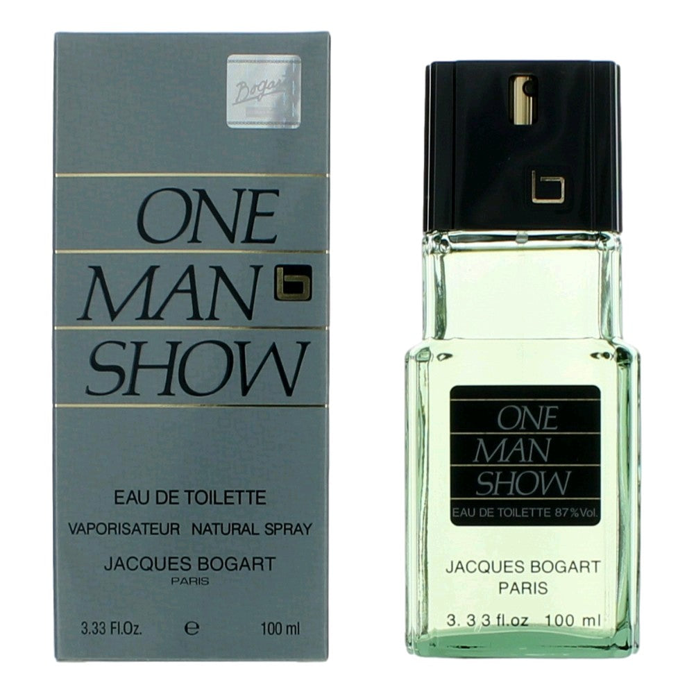 One Man Show by Jacques Bogart, 3.4 oz EDT Spray for Men - Pertinacia Perfume