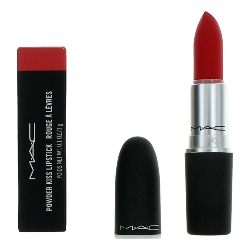 MAC Powder Kiss Lipstick by MAC, .1 oz Lipstick - 315 Lasting Passion - Pertinacia Perfume