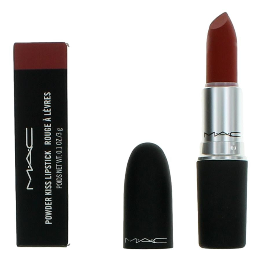 MAC Powder Kiss Lipstick by MAC, .1 oz Lipstick - 316 Devoted To Chili - Pertinacia Perfume