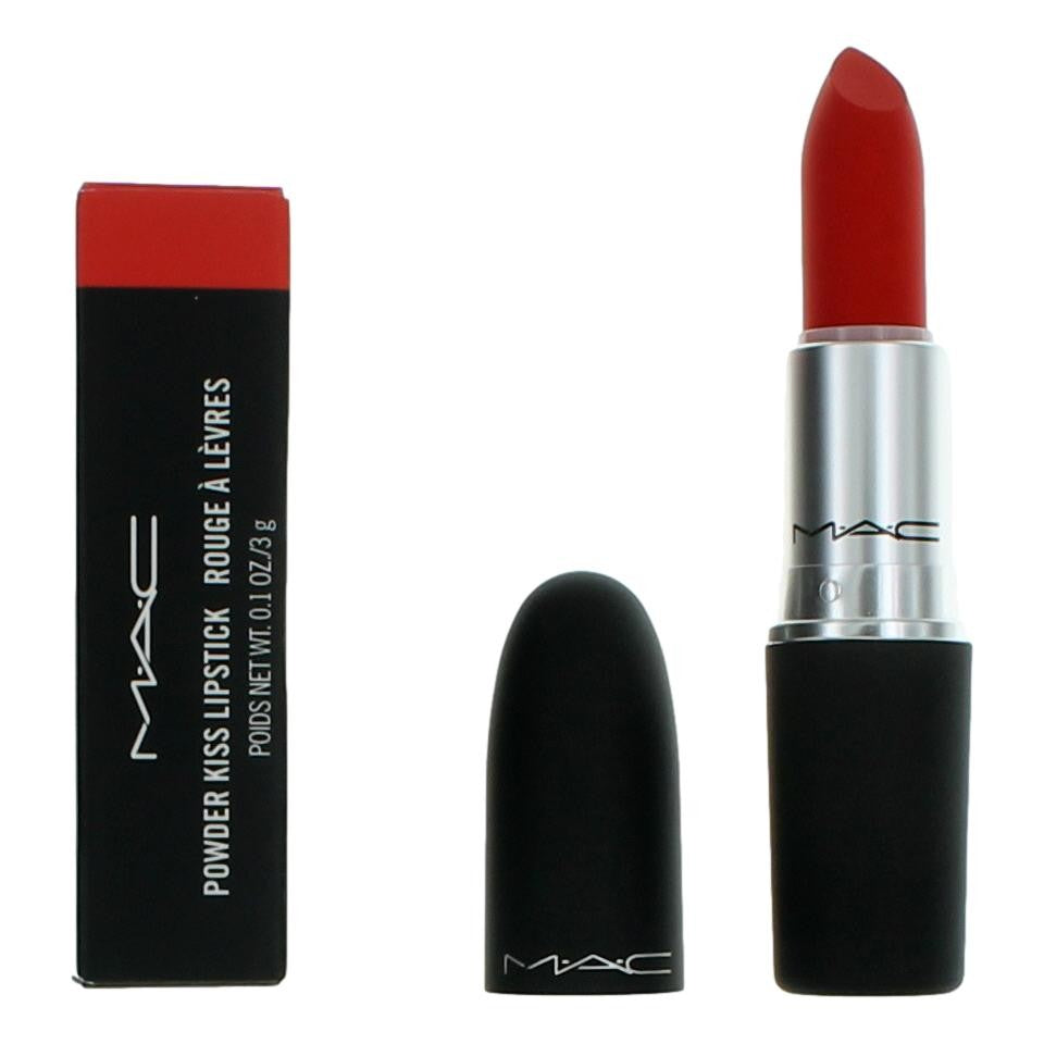 MAC Powder Kiss Lipstick by MAC, .1 oz Lipstick - 929 You're Buggin' Lady - Pertinacia Perfume