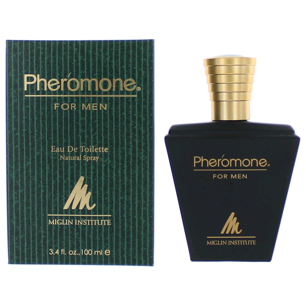 Pheromone by Marilyn Miglin, 3.4 oz EDT Spray for Men - Pertinacia Perfume