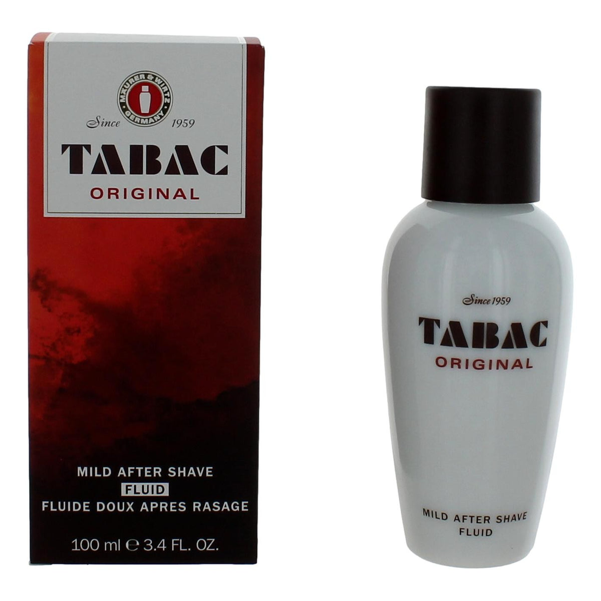 Tabac by Maurer & Wirtz, 3.4 oz Mild After Shave Splash for Men - Pertinacia Perfume