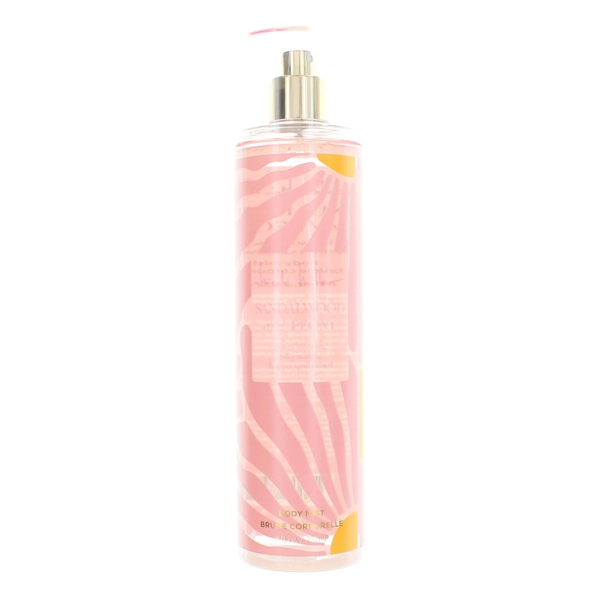 Sandalwood and Peony by Nicole Miller, 8 oz Body Mist for Women - Pertinacia Perfume