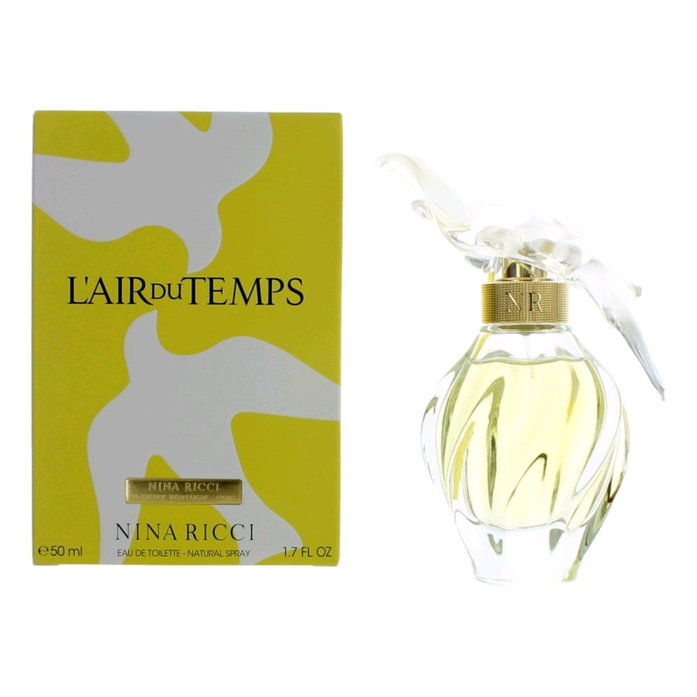 L'air du Temps by Nina Ricci, 1.7 oz EDT Spray for Women - Pertinacia Perfume