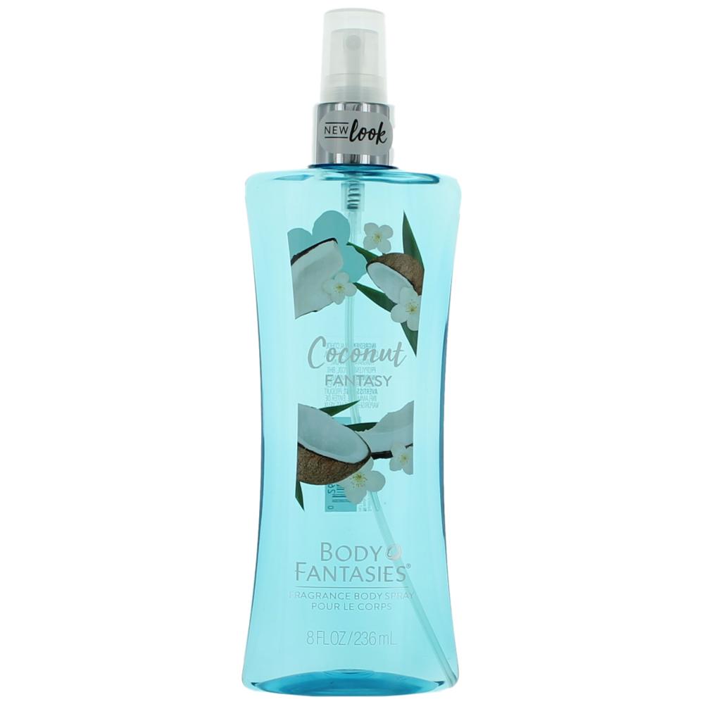 Coconut Fantasy by Body Fantasies, 8 oz Fragrance Body Spray for Women - Pertinacia Perfume