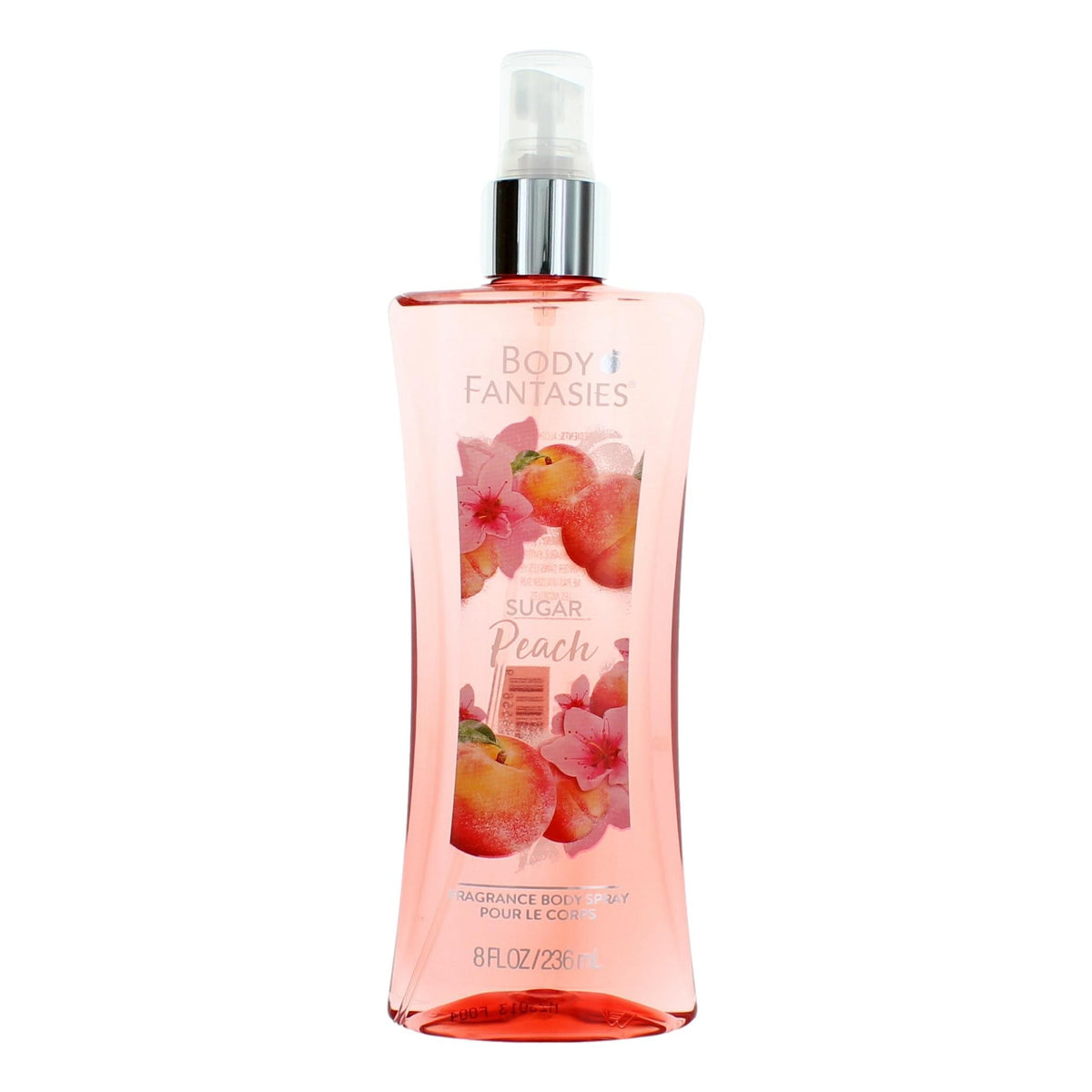 Sugar Peach by Body Fantasies, 8 oz Fragrance Body Spray for Women - Pertinacia Perfume