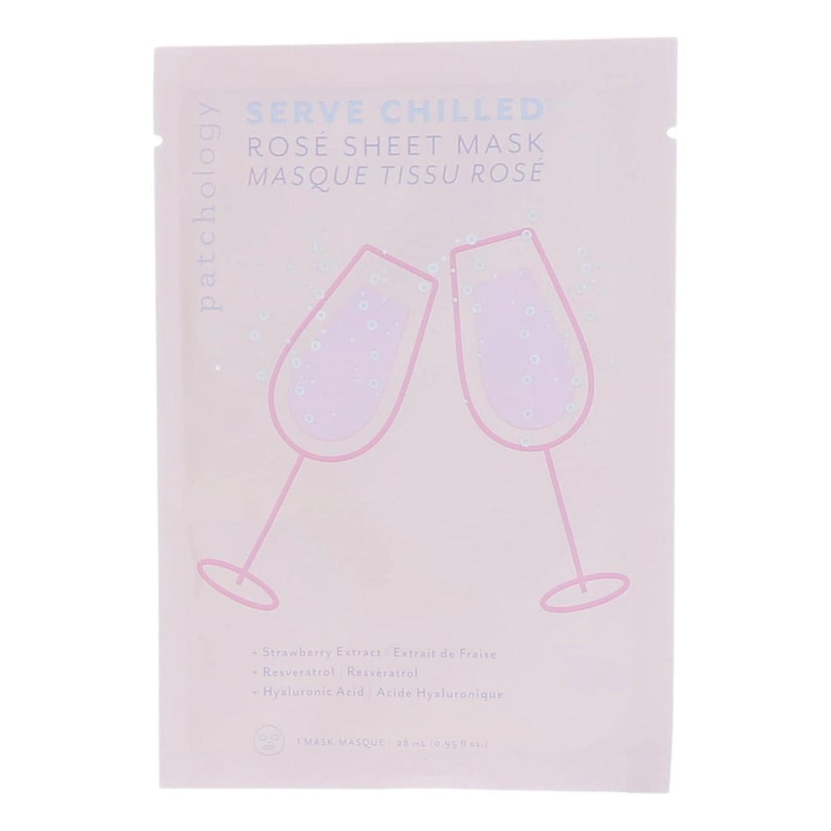 Patchology Serve Chilled by Patchology, 1 Rose Sheet Mask - Pertinacia Perfume