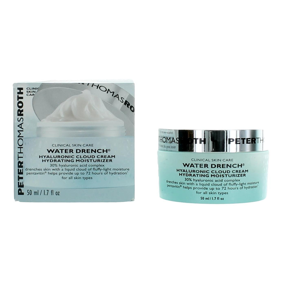 Peter Thomas Roth Water Drench Hyaluronic Cloud Cream 1.7 Hydrating Moisturizer - Pertinacia Perfume