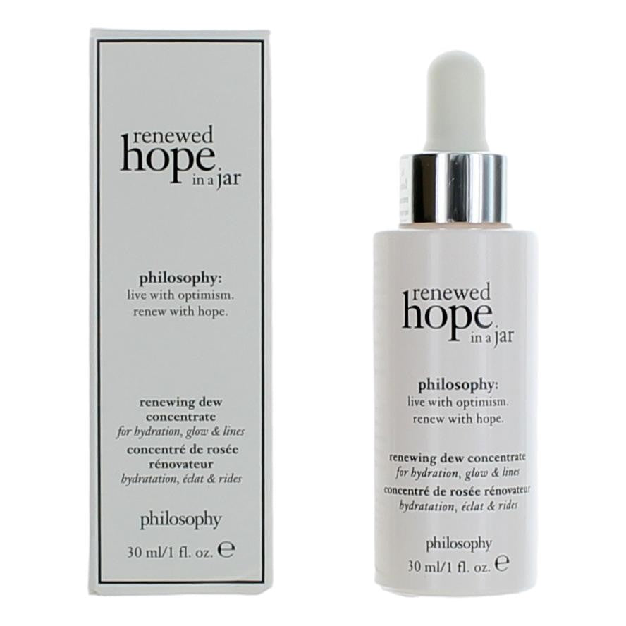 Renewed Hope in a Jar by Philosophy, 1oz Renewing Dew Concentrate for Unisex - Pertinacia Perfume