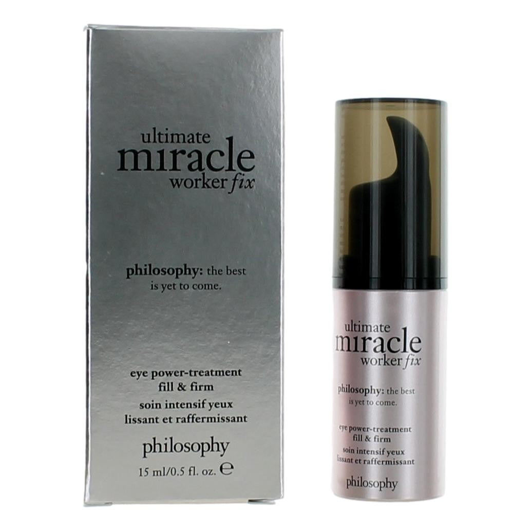 Ultimate Miracle Worker Fix by Philosophy, .5oz Eye Power-Treatment for Unisex - Pertinacia Perfume