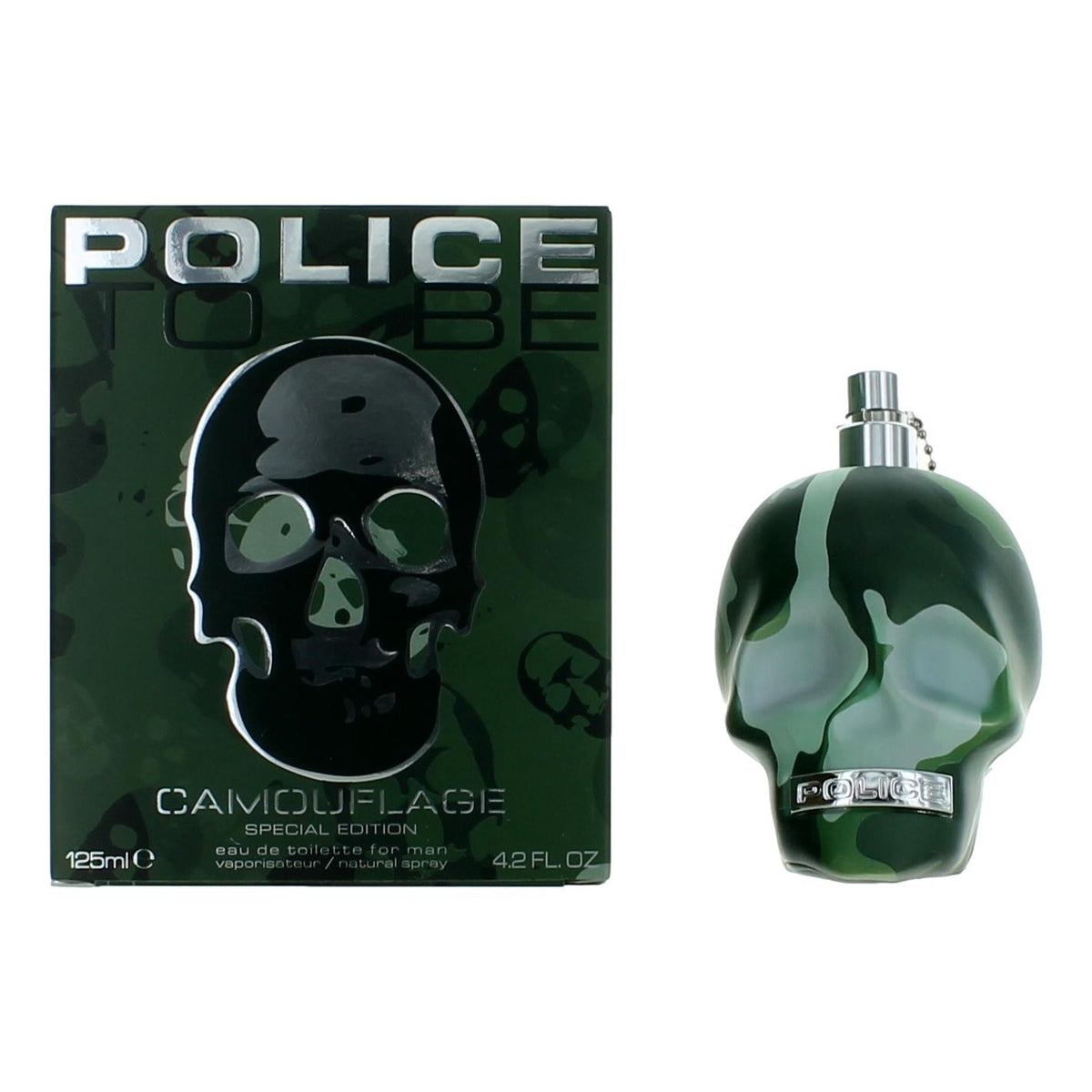 Police To Be Camouflage by Police, 4.2 oz EDT Spray for Men - Pertinacia Perfume