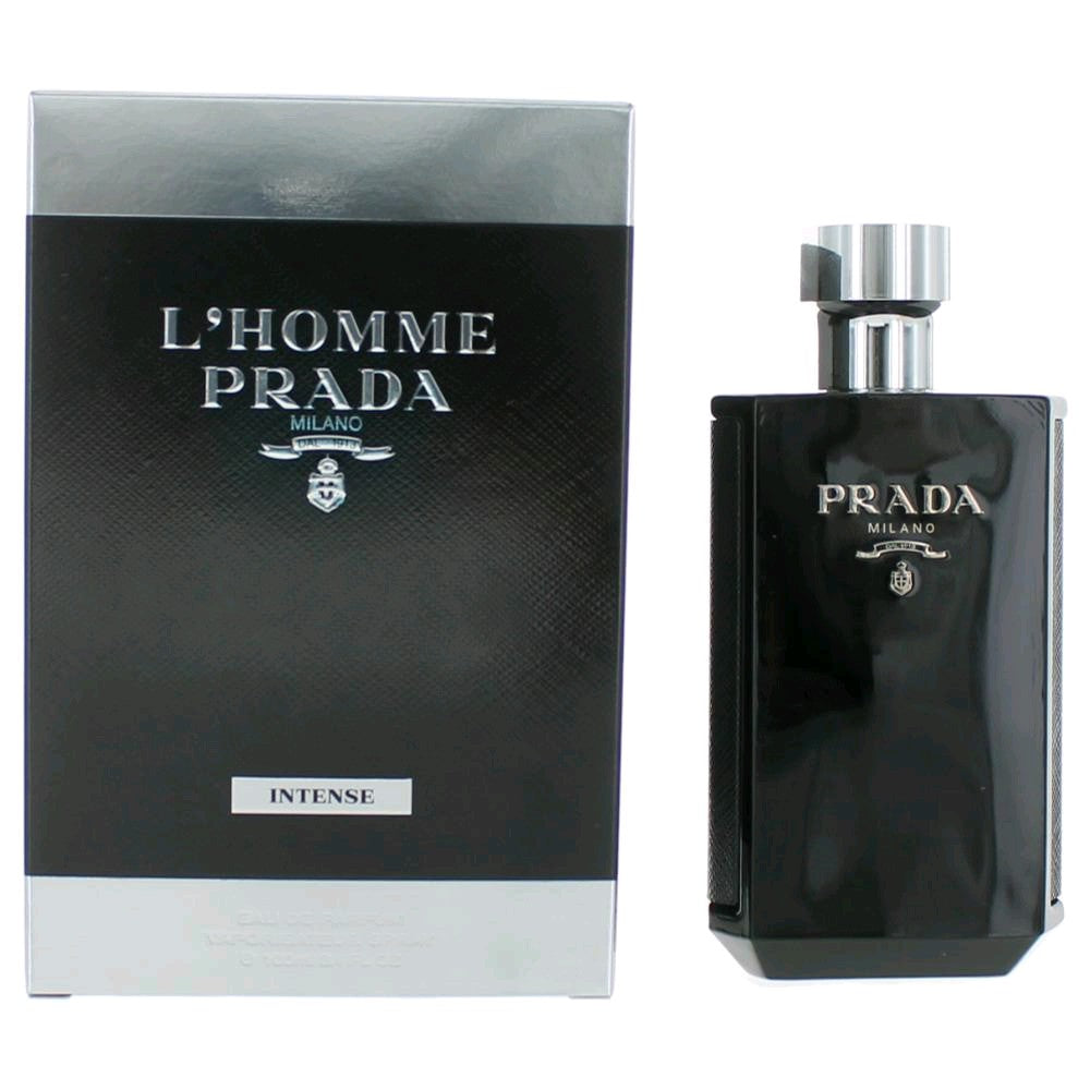 L'Homme Prada Intense by Prada, 3.4 oz EDP Spray for Men - Pertinacia Perfume