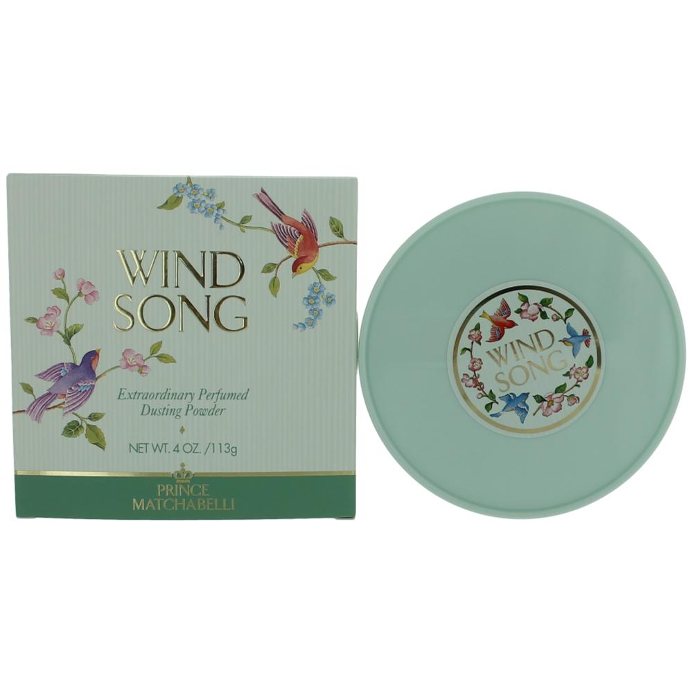 Wind Song by Prince Matchabelli, 4oz Extraordinary Perfumed Dusting Powder women - Pertinacia Perfume