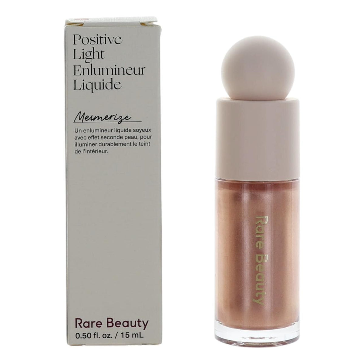 Rare Beauty Positive Light Liquid Luminizer by Rare Beauty, .5 oz Highlighter- Mesmorize - Pertinacia Perfume