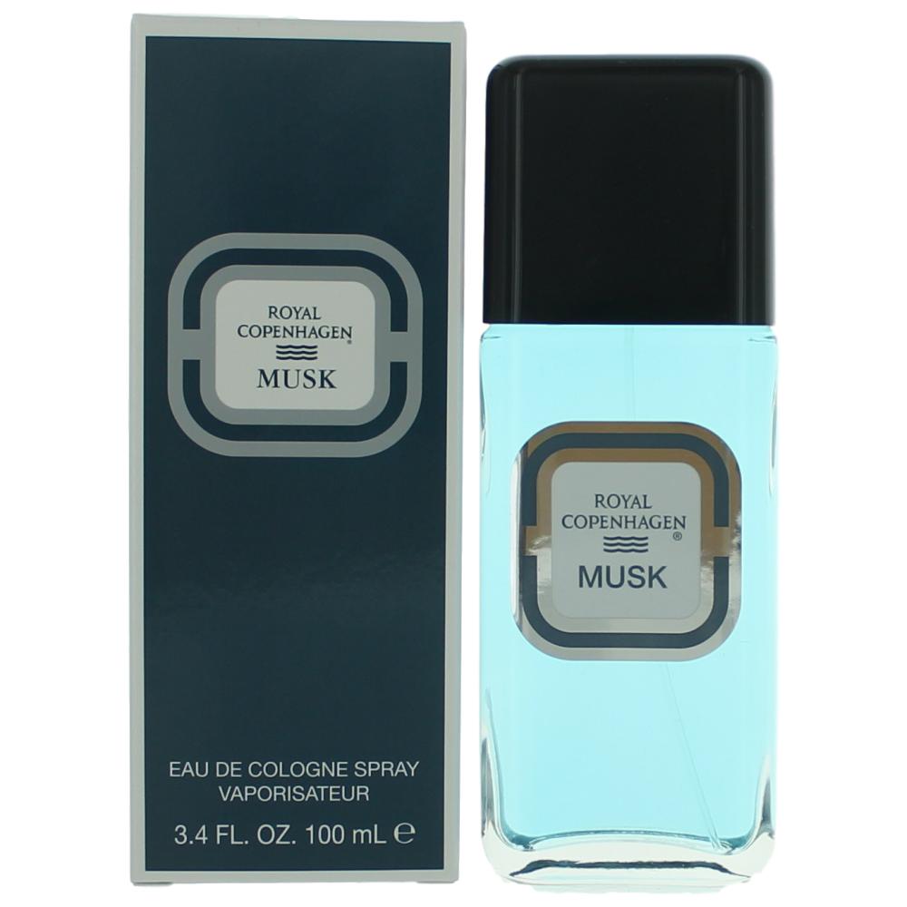 Royal Copenhagen MUSK by Royal Copenhagen, 3.3 oz Cologne Spray men - Pertinacia Perfume