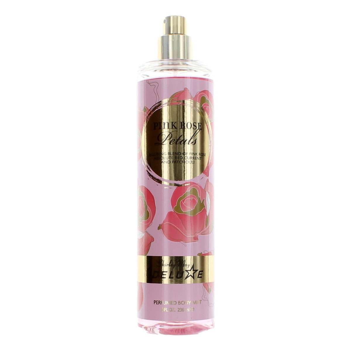 Pink Rose Petals by Shirley May Deluxe, 8 oz Perfumed Body Mist women - Pertinacia Perfume