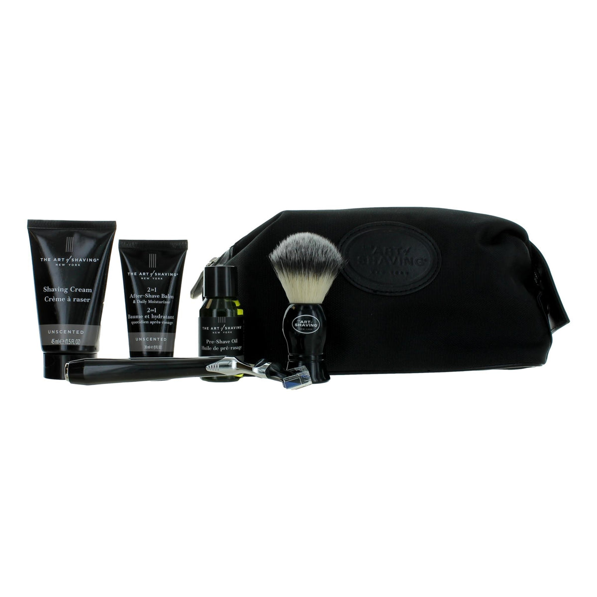 The Art Of Shaving Unscented by The Art Of Shaving, 6 Piece Shaving Kit men - Pertinacia Perfume