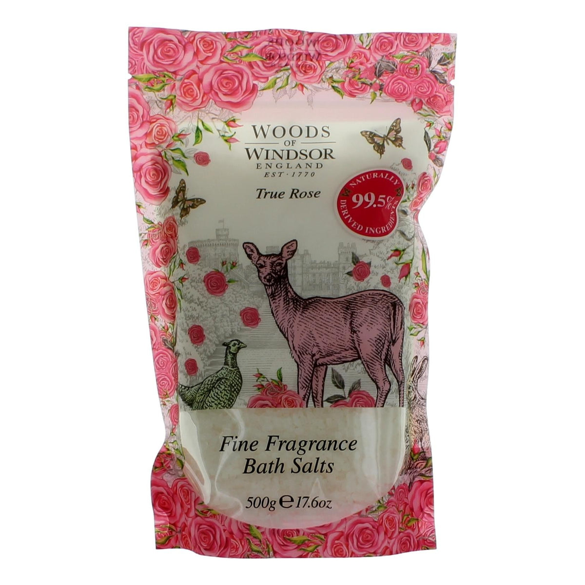Woods of Windsor True Rose by Woods of Windsor, 17.6oz Bath Salts women - Pertinacia Perfume