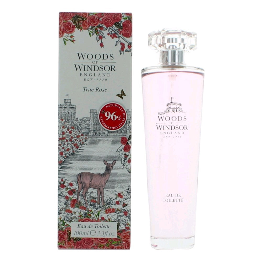 Woods of Windsor True Rose by Woods of Windsor, 3.3 oz EDT Spray women - Pertinacia Perfume