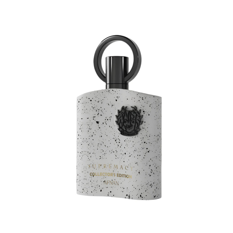 Afnan Collectors Edition EDP perfume bottle from Pertinacia Perfume, 3.4 oz, with elegant packaging and branding details.