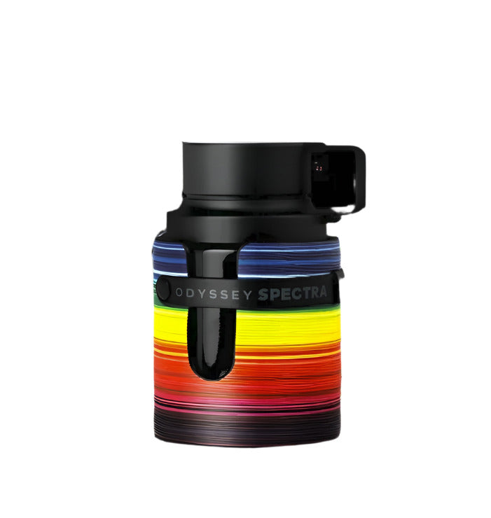 Armaf Odyssey Spectra Eau De Parfum 3oz bottle with sleek design, showcasing the luxurious fragrance packaging.