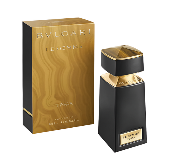 Bvlgari Le Gemme Tygar Eau De Parfum bottle by Pertinacia Perfume, showcasing the 3ml decant with elegant packaging and branding.
