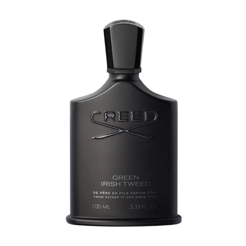 Pertinacia Perfume Green Irish Tweed by Creed EDP decant sample in a 3.3 oz spray bottle for men.