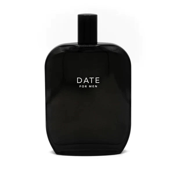 Decant sample of Date for Men by Fragrance One Extrait De Parfum, 3ml bottle from Pertinacia LLC.
