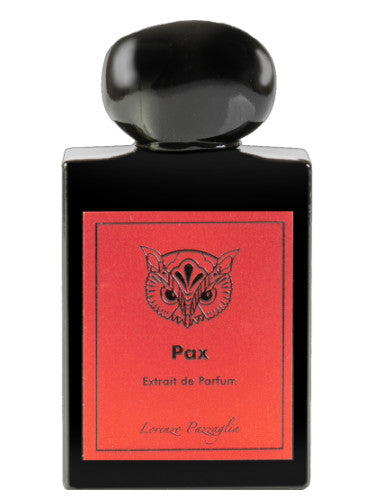 3ml Pertinacia LLC Pax Lorenzo Pazzaglia decant sample bottle for perfume, showcasing a clear glass decant with a white cap.
