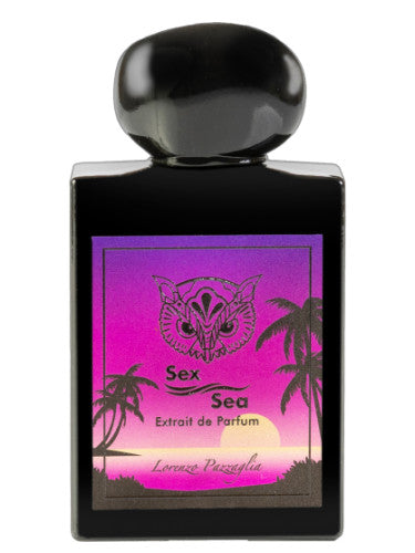 3ml Pertinacia LLC Sex-Sea Lorenzo Pazzaglia perfume decant sample showing the clear glass vial with fragrance label.