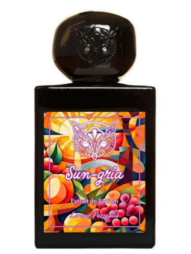 Pertinacia LLC Sun-gria Lorenzo Pazzaglia 3ml perfume decant sample showing the clear bottle and label.