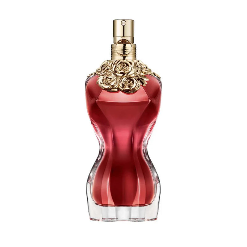 Pertinacia perfume La Belle Jean Paul Gaultier for women EDP 3.4oz bottle with floral and oriental design.