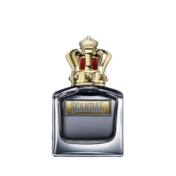 Pertinacia Perfume Jean Paul Gaultier Scandal Pour Homme EDT 3.4oz bottle with sleek design and masculine packaging.