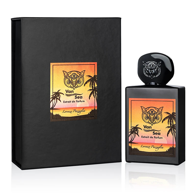 Van Sea Lorenzo Pazzaglia perfume bottle from Pertinacia LLC, 1.7oz, featuring a sleek design and elegant labeling.