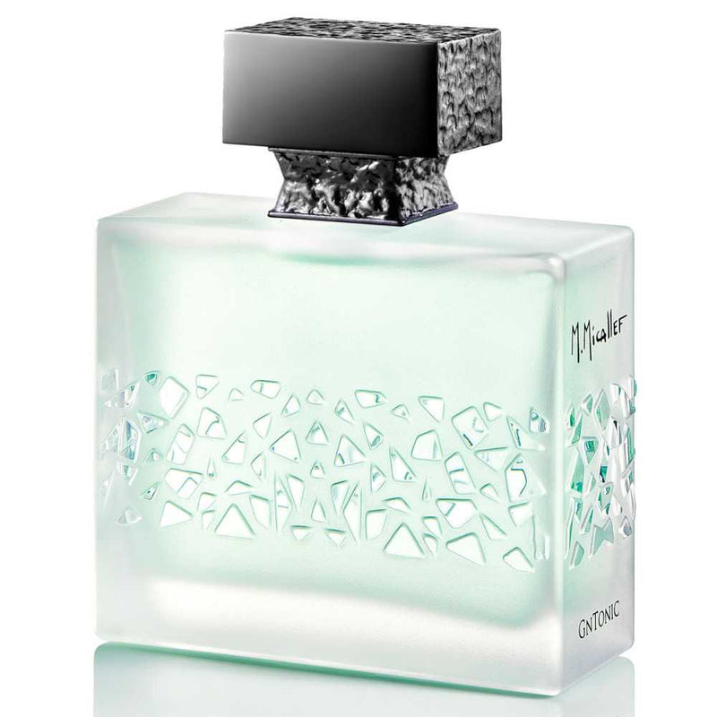 M.Micallef GnTonic 3.4oz EDP perfume bottle by Pertinacia Perfume, with elegant packaging and sleek design.