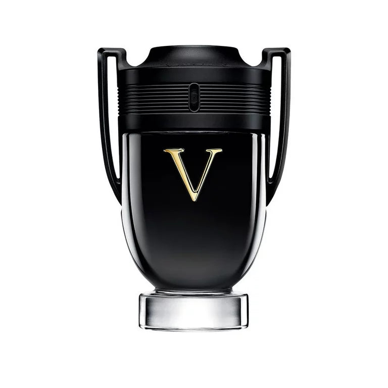 Decant sample of Invictus Victory for Men EDP by Paco Rabanne, presented by Pertinacia LLC, in a 3.4oz tester bottle.