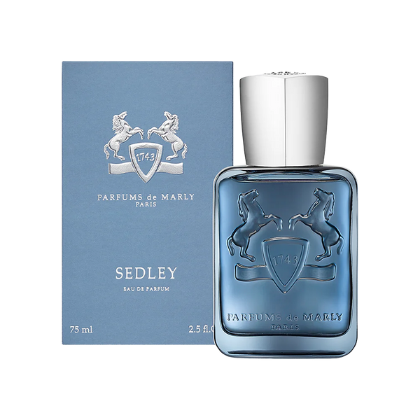 Pertinacia Sedley Parfums de Marly 4.2 oz Eau de Parfum bottle with elegant packaging.