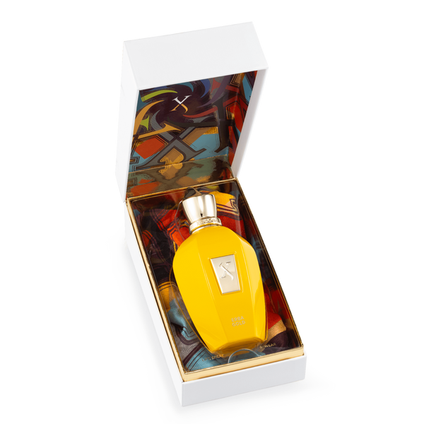 Pertinacia Perfume Erba Gold by Xerjoff 3.4 oz unisex EDP bottle with elegant packaging and gold accents.