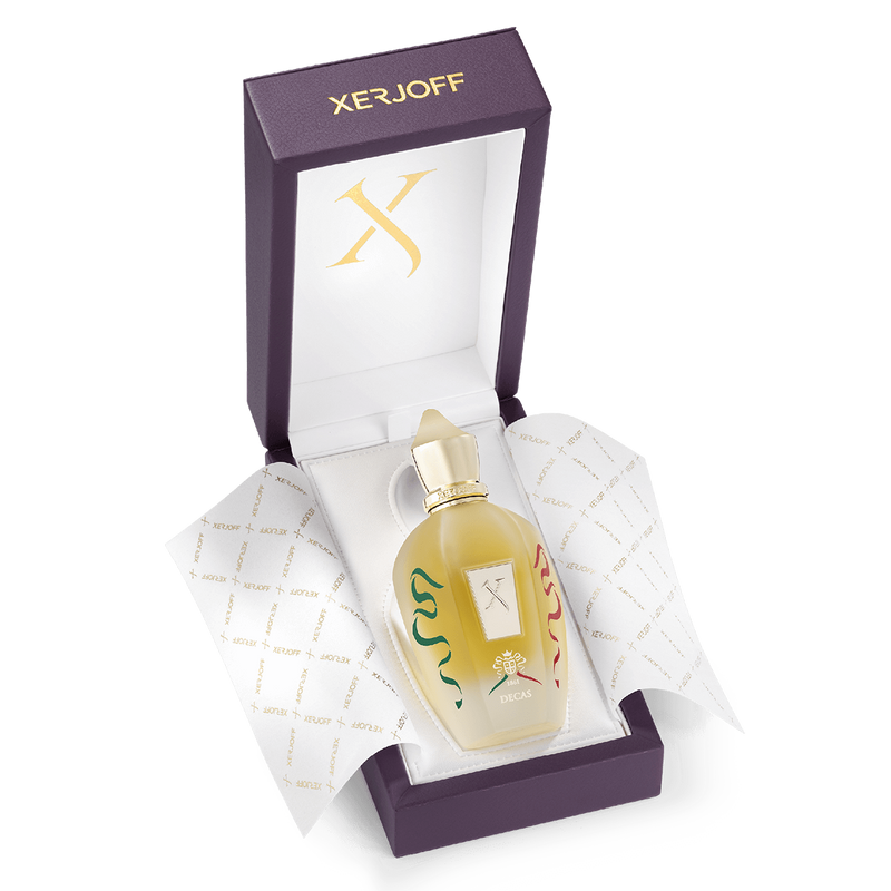 Xerjoff Decas 1861 unisex Eau de Parfum by Pertinacia Perfume in 3.4oz bottle, elegant fragrance with sophisticated scent.