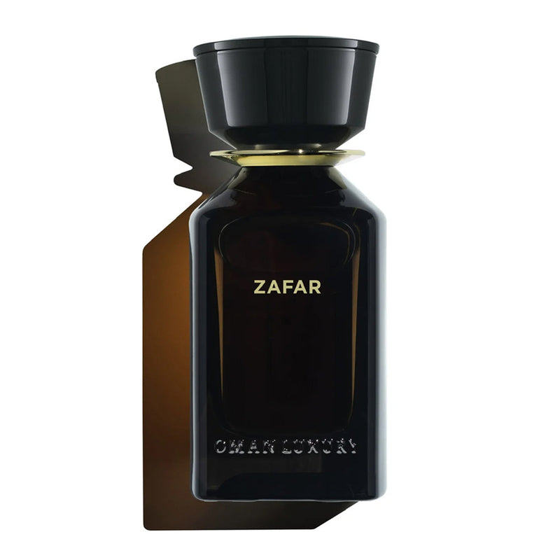 Zafar Omanluxury 3.4 oz perfume bottle from Online Warehouse, elegant design with a sleek, modern appearance.