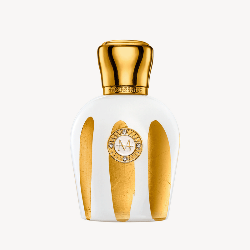 Ballerina Moresque perfume bottle by Online Warehouse, 1.7 oz, elegant design with floral accents and a sleek cap.