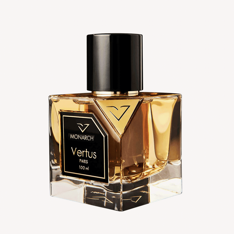 Monarch Vertus perfume 3.4 oz bottle from Online Warehouse with elegant packaging and sleek design.
