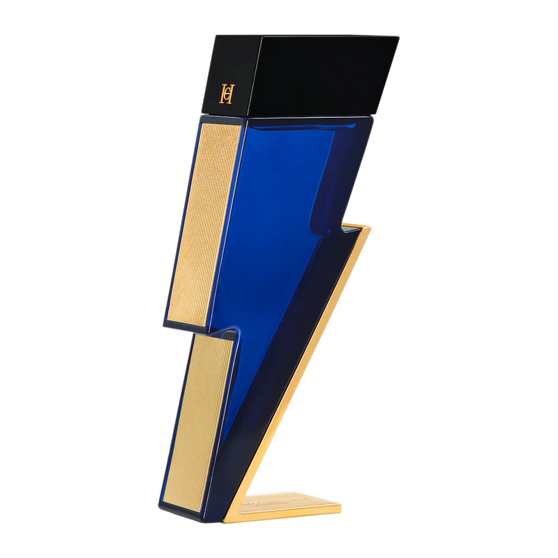 Carolina Herrera Bad Boy Cobalt Absolu 3.4 oz Eau de Parfum bottle with blue and silver design elements.