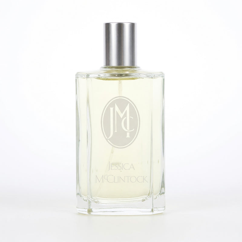 Jessica McClintock women’s 3.4oz EDP spray tester bottle, elegant packaging for Jessica McClintock fragrance.