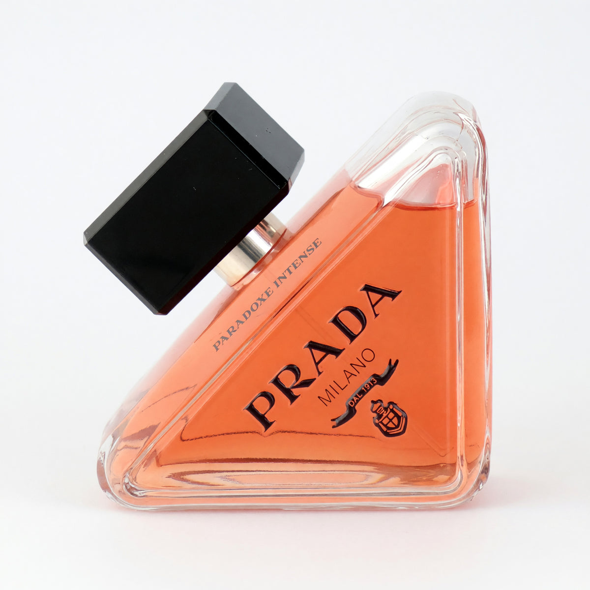 Prada Paradoxe Intense women’s 3 oz EDP spray tester with sleek bottle design, showcasing elegant Prada branding.